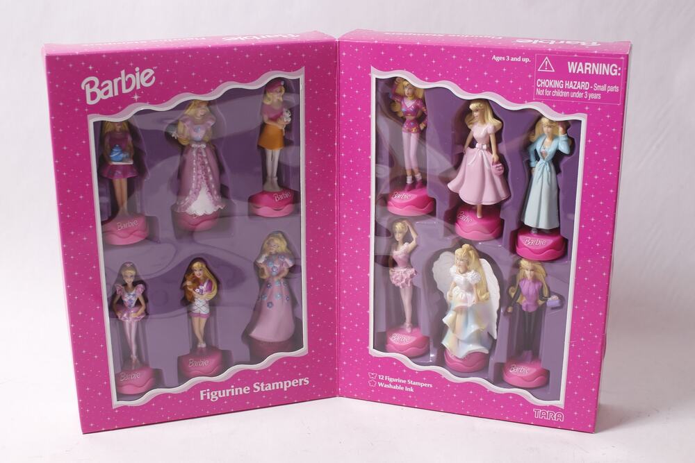 1997 Barbie Figurine Stampers by Tara Scrapbooking Card Making ~ 260608-WH 1097